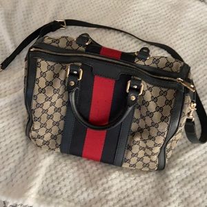 Gucci Vintage Boston Medium Handbag